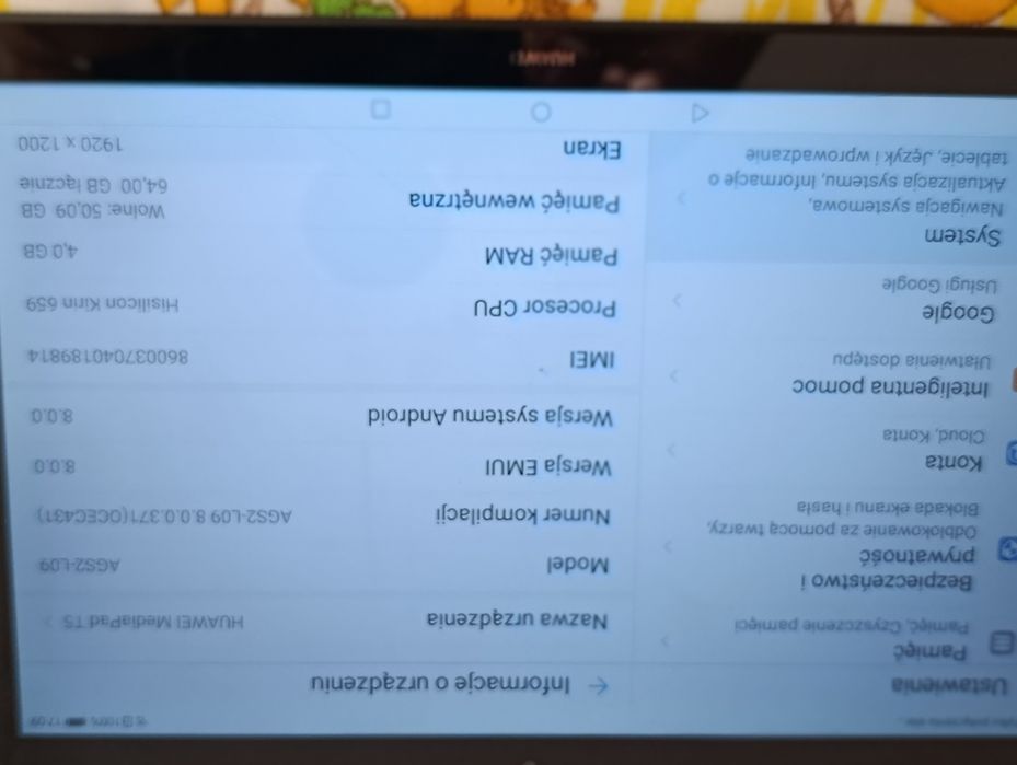 Tablet HuaweiPad sprzedam