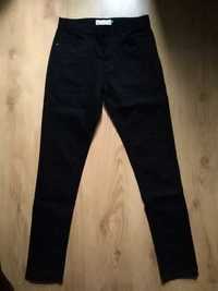 Jeansy Next rurki czarne męskie W30 L 33 S XS skinny slim