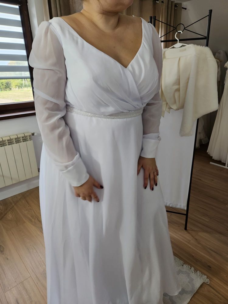 Suknia ślubna rozmiar 50-56 plus size