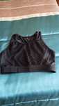 Top preto para desporto tam. S