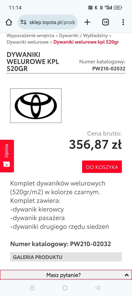 Toyota corolla dywaniki OEM oryginalne hybrydy benzyny sedan kombi hat