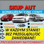 SKUP AUT Skup Samochodów Kupimy Każde Auto Skup Motocykli Quadów