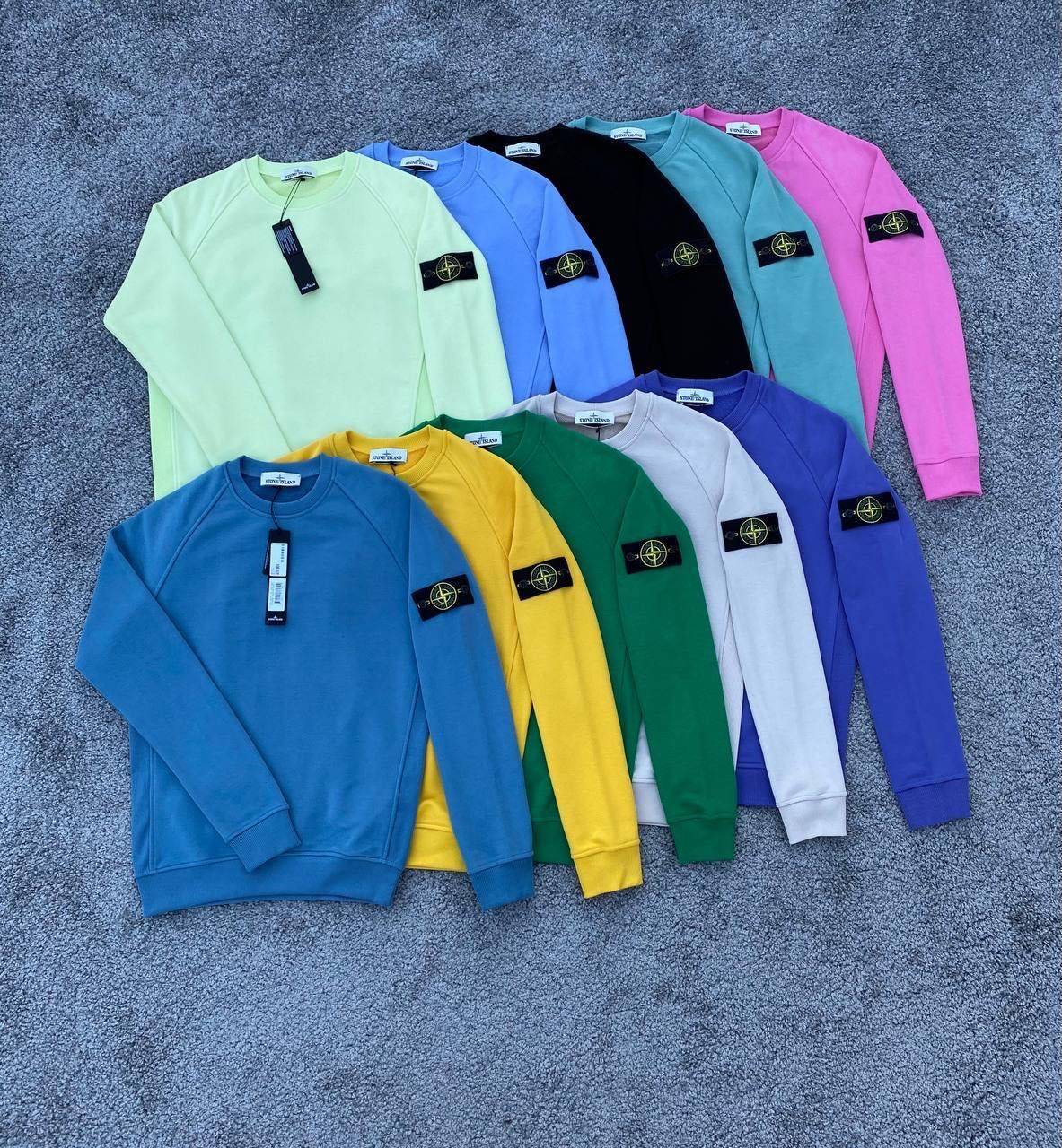 Світшот Stone Island | Рожевий Худі Стон Айленд | Кофта Стоне Ісланд