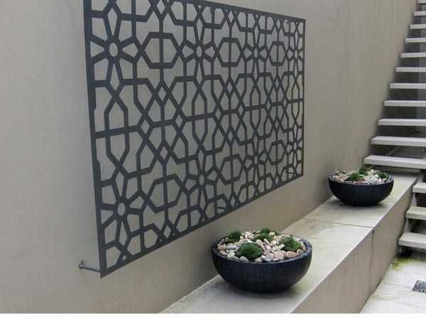 Металлические декоративные перегородки