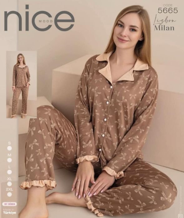 Piżamka damska 2 częściowa