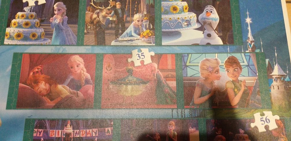 Puzzle Trefl Disney Frozen 348 puzzli