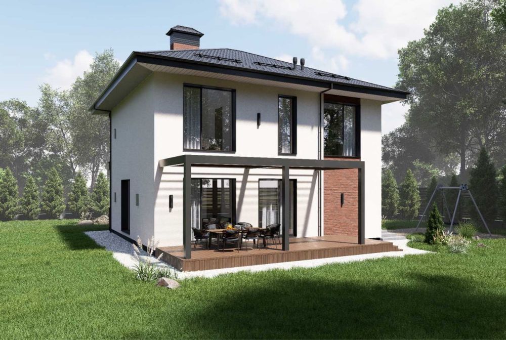 Продається стильний особняк 156м2 Крихівцях.