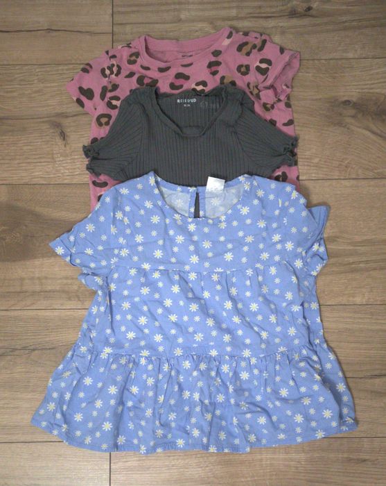 Zestaw dziecięcych rzeczy 110/116cm dla dziewczynki 4/5 lat
