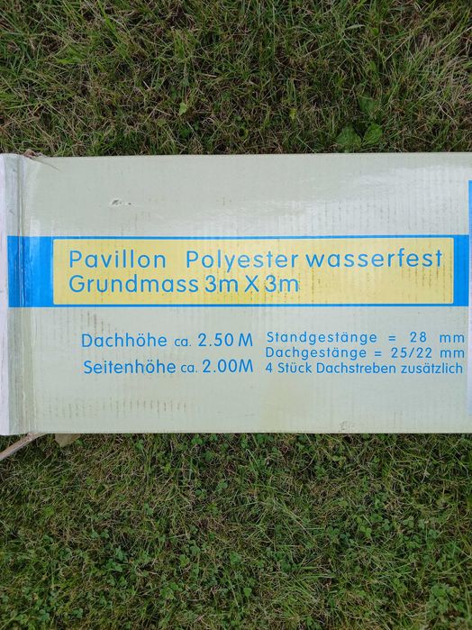 Pawilon ogrodowy 3 x 3