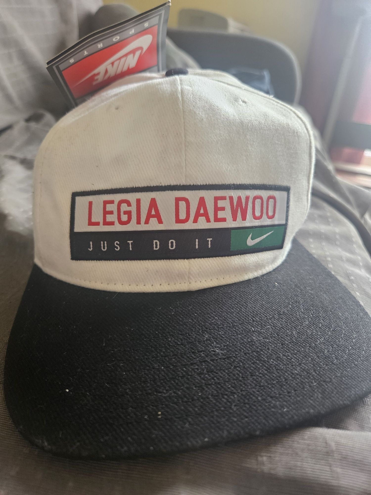 Unikat Nowa Czapka wszystko metki Legia Daewoo Warszawa 97/98 Nike
