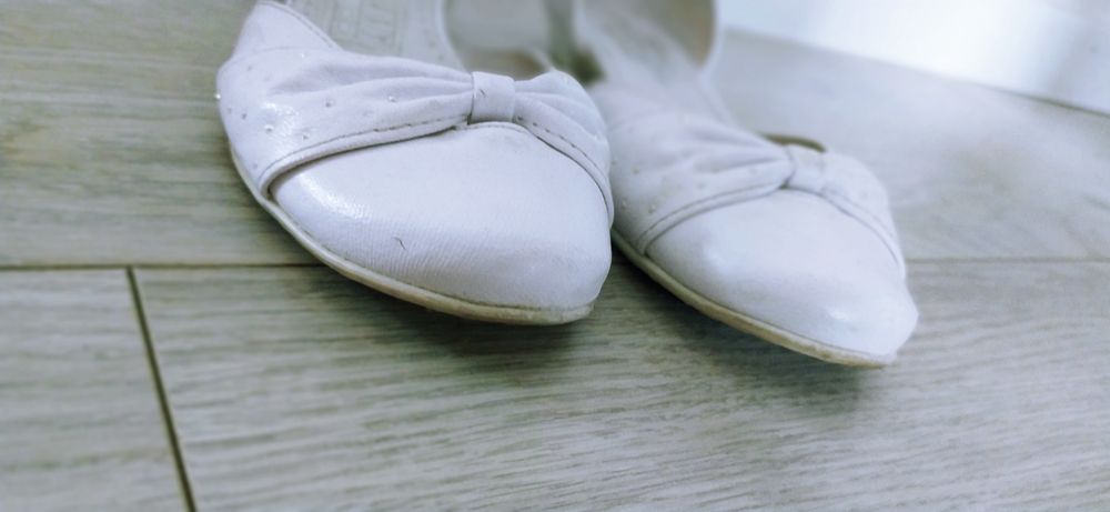 Buty komunijne białe ZARRO 33