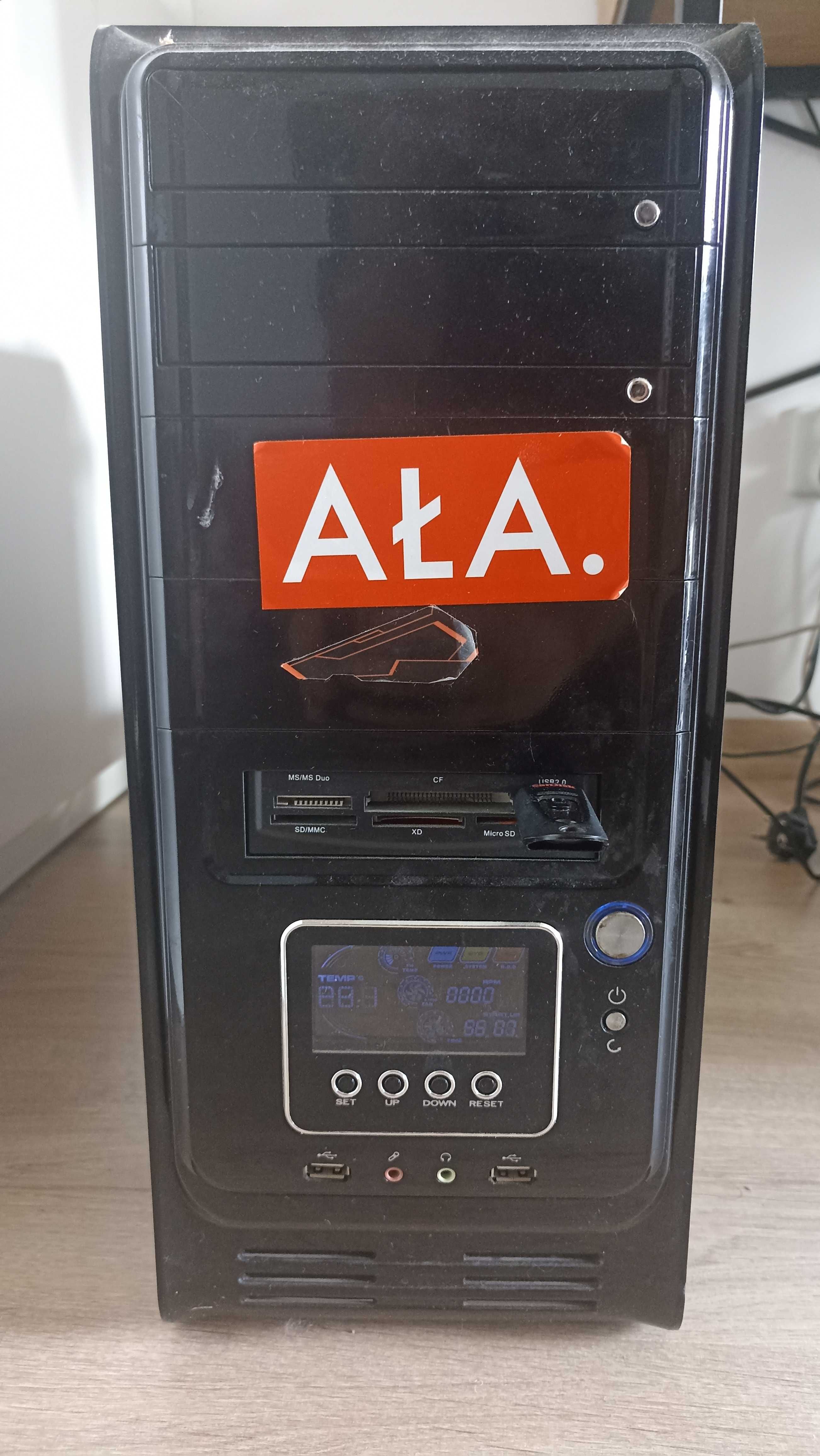 Komputer gamingowy AMD FX 6100SixCore3,3Gh NvidiaGeForce GTX1050Ti