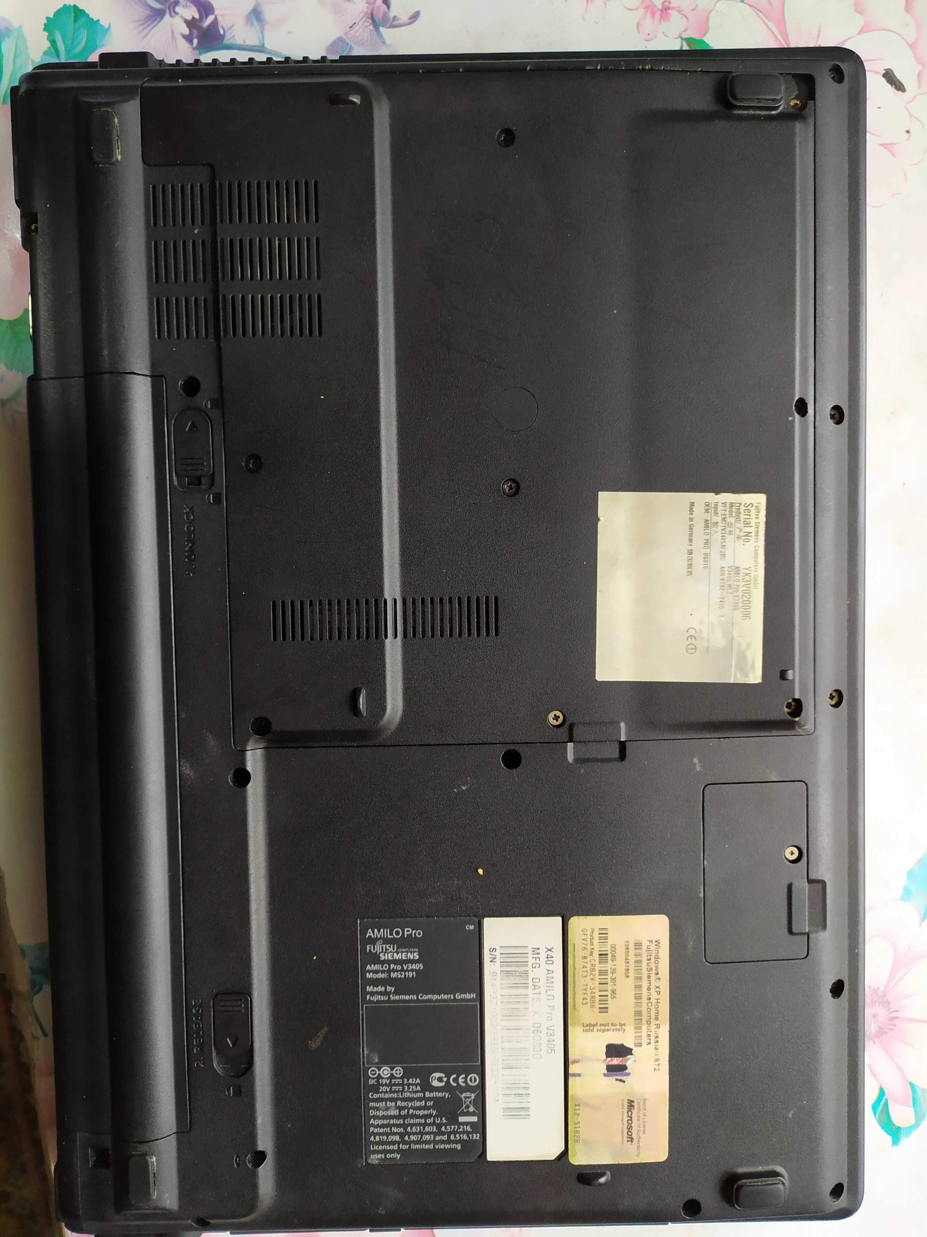 Ноутбук Fujitsu Amilo pro V3405
