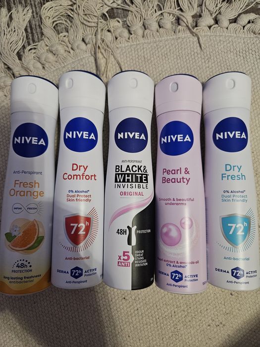 Nivea antyperspiranty