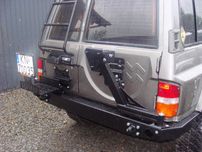 Задний силовой бампер на Nissan Patrol Y60! Наложенным платежом!