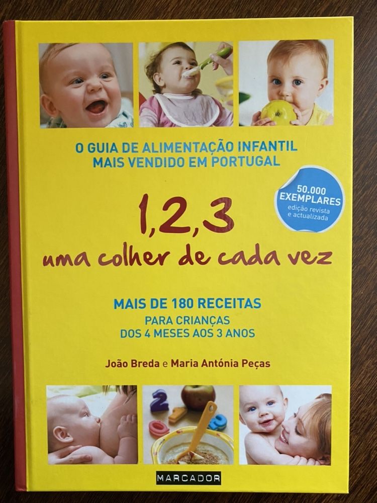 Manual da gravidez semana a semana + livro 1,2,3 uma colher de cada ve