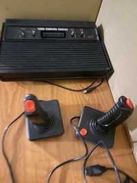 Video Computer Console 2x Joystick Kabel Antenowy Oryginal