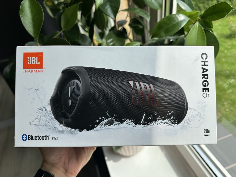 Głośnik przenośny JBL Charge 5 Bluetooth 40W IP67 Czarny