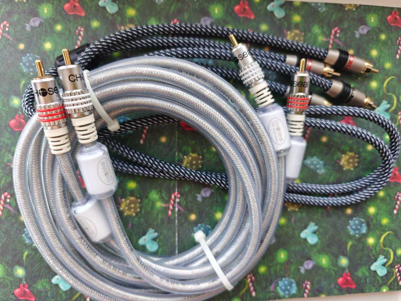 Кабель 2 RCA на 2 RCA YYTCG и Audiocrast и Xangsane и TODN 0,3-3 м