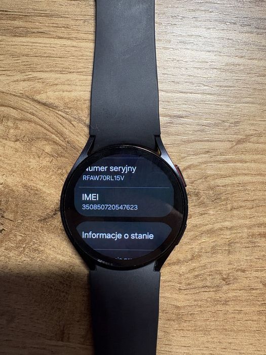 Samsung Galaxy Watch 6 lte 40mm grafitowy