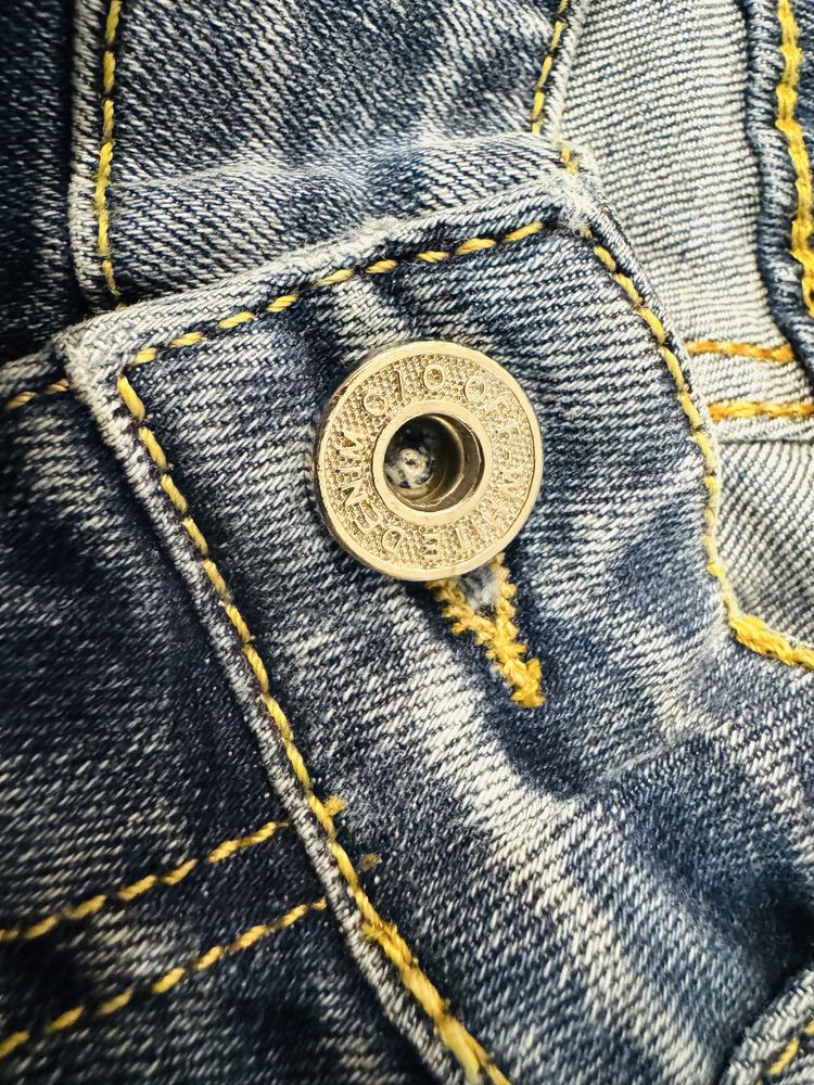 Off White spodnie jeansowe męskie