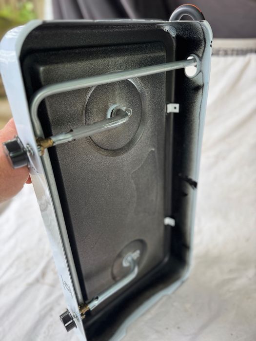 Fogão clássico a gás.