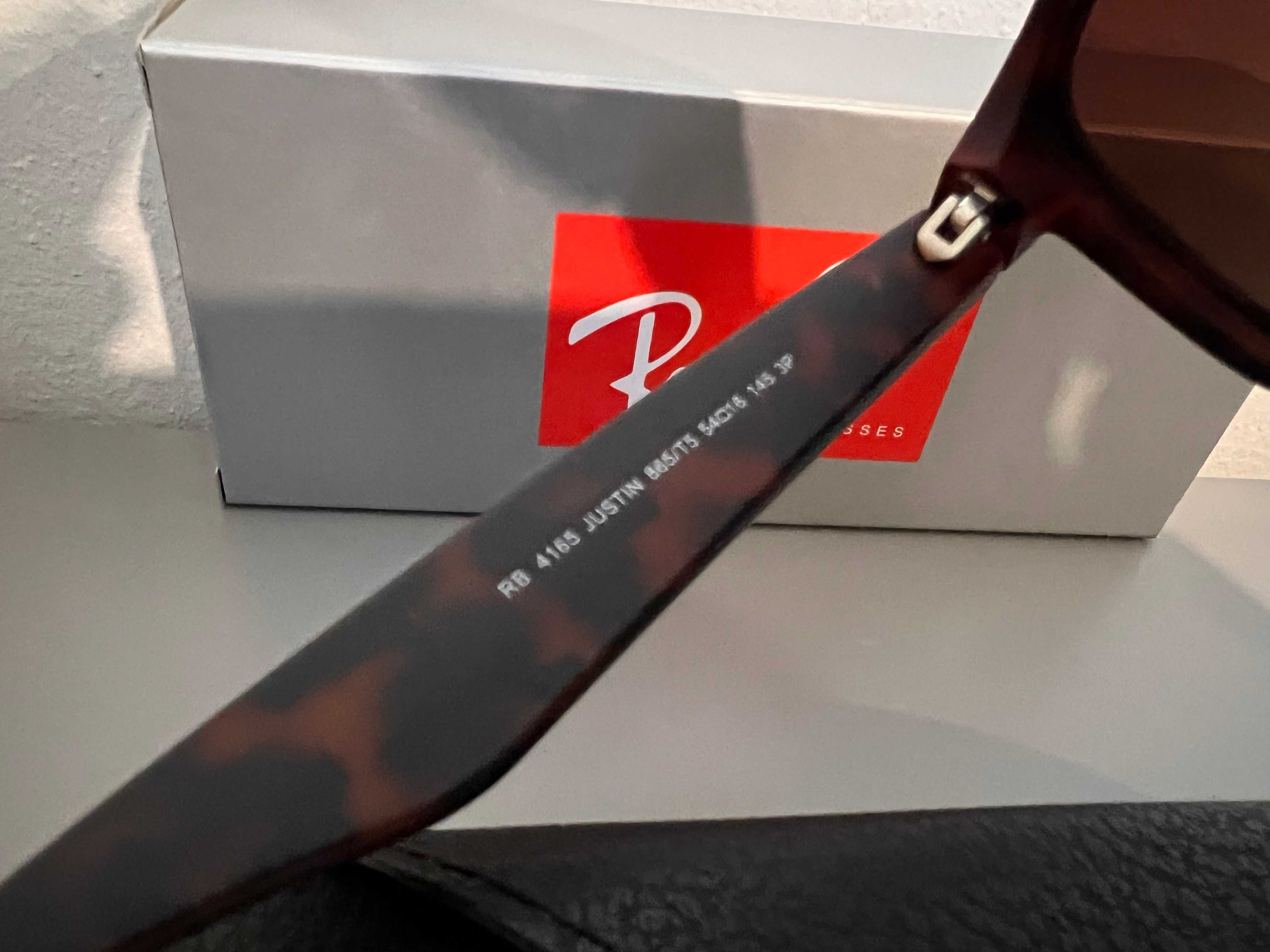 Ray Ban Justin okulary przeciwsłoneczne Polaryzacja NOWE