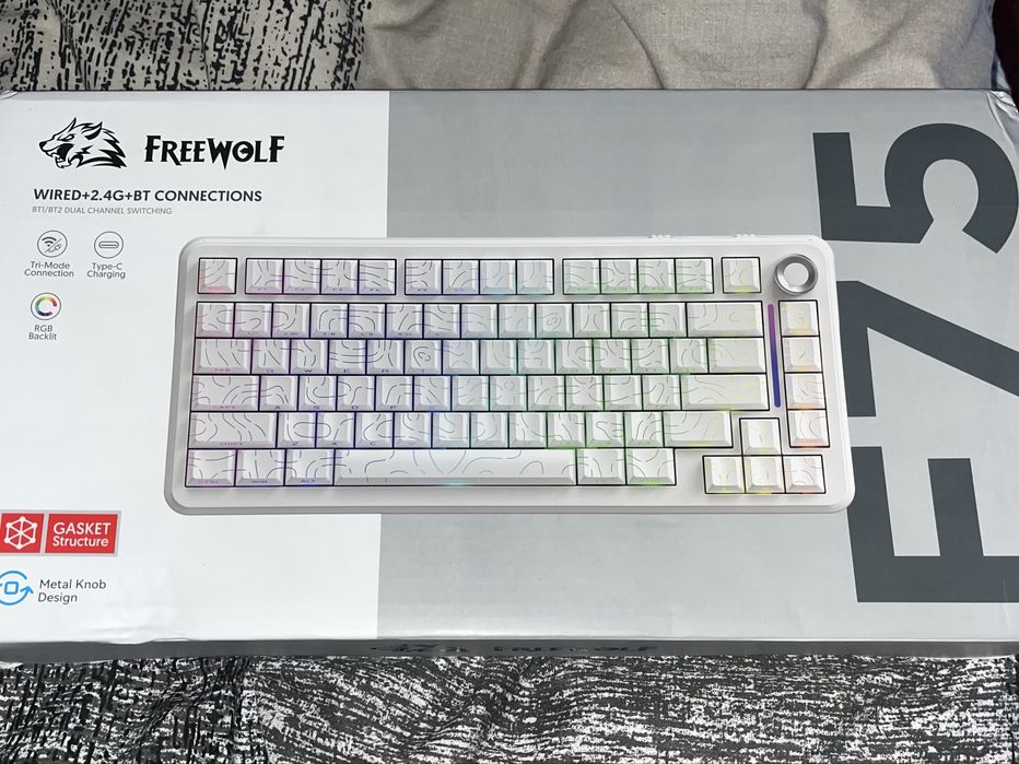 Механічна клавіатура Freewolf f75