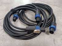 Kabel głośnikowy KLOTZ LY 225 przewód 2x2,5 OFC SPEAKON SpeakOn 2x 10m