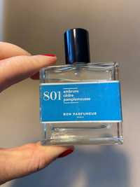Нишевый парфюм мужской  Bon Parfumeur 801 sea spray, cedar, grapefruit