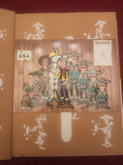 Livros Lucky Luke e Rantaplan