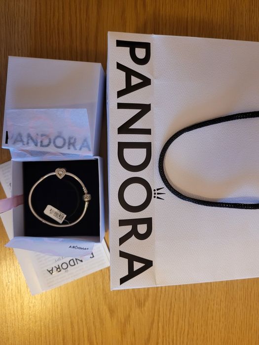 Bransoletka srebrna Pandora