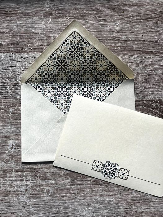 Zestaw papeterii boho, 10 sztuk