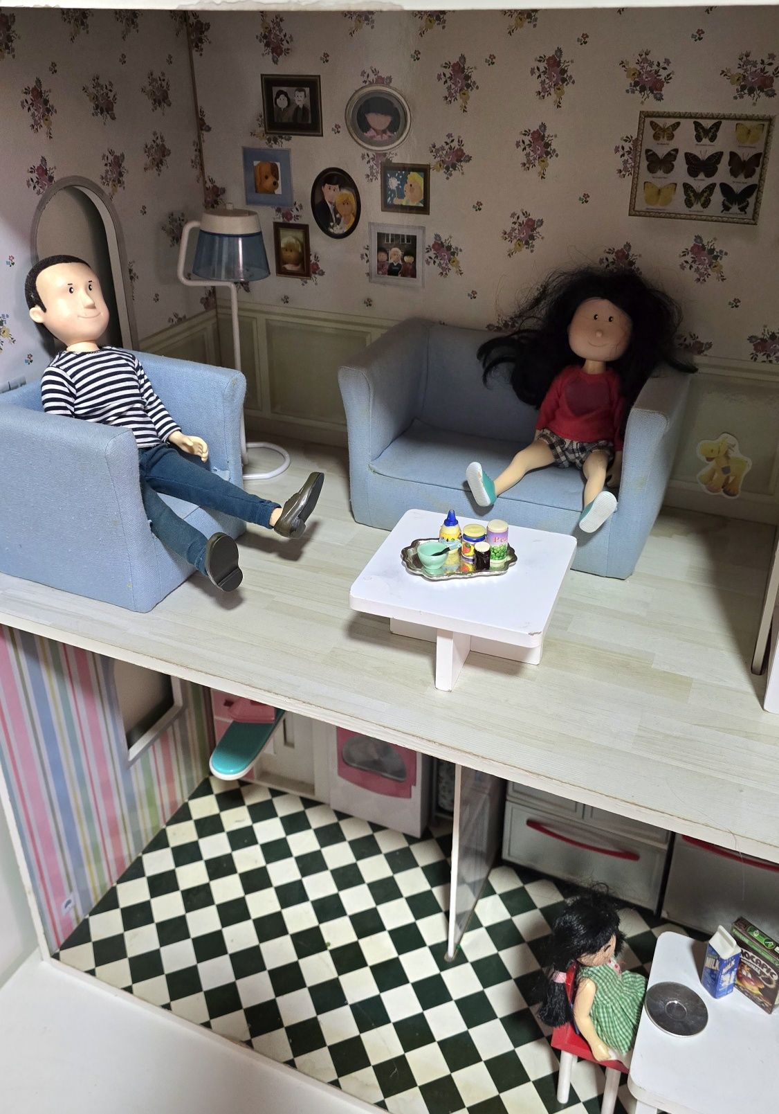Casa de bonecas Amanda Imaginarium