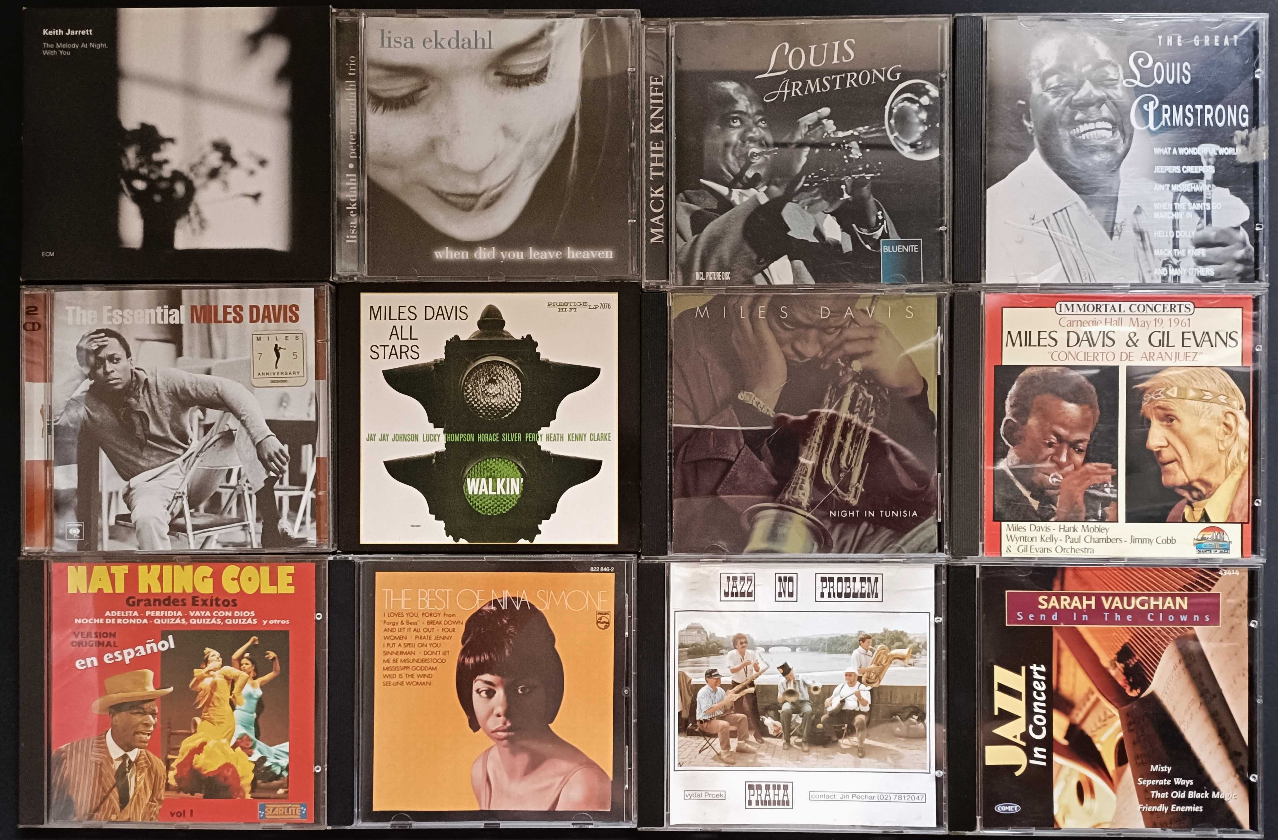 Lote de 33 CDs, principalmente jazz - 66€