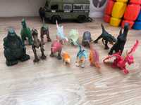 Zestaw dinozaurów 14 sztuk