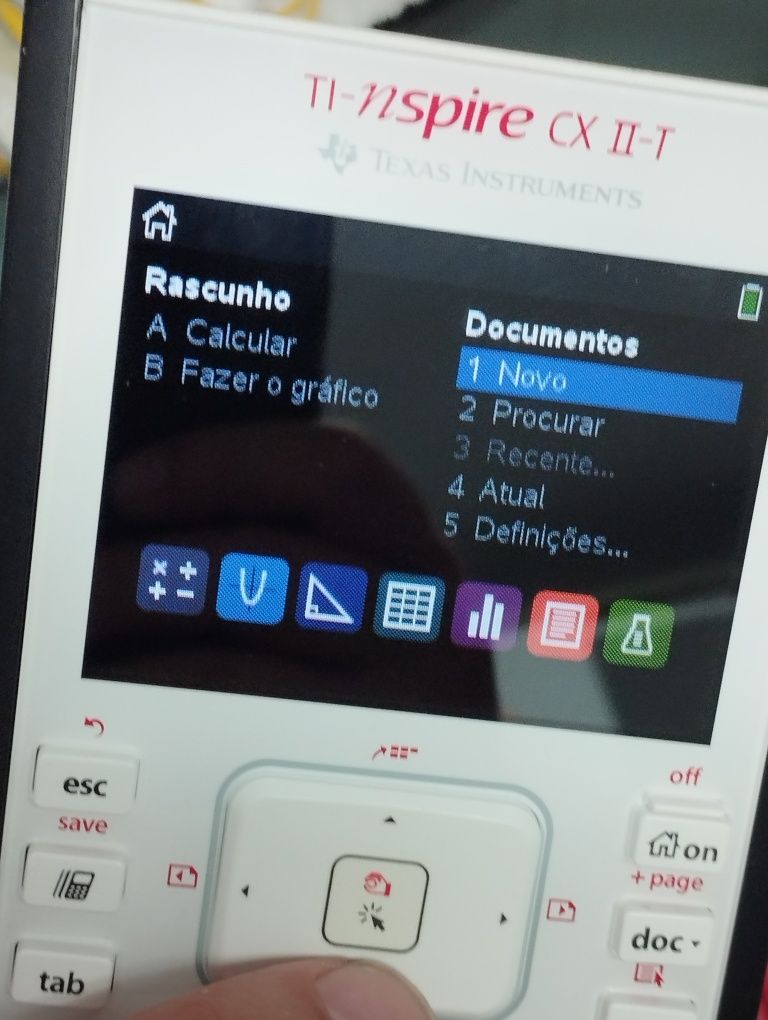 Calculadora gráfica Texas Instruments TI-nspire CXII-T