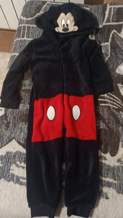Дитячий теплий комбінезон-чоловічок Міккі-маус