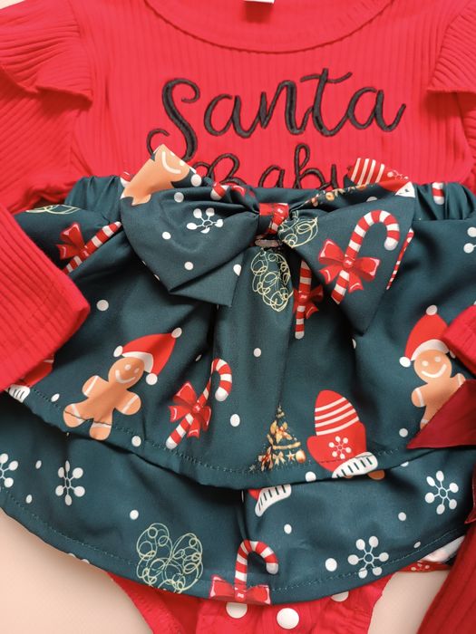 Боді сукня для новорічних фотосесій 0-3міс,6-9міс