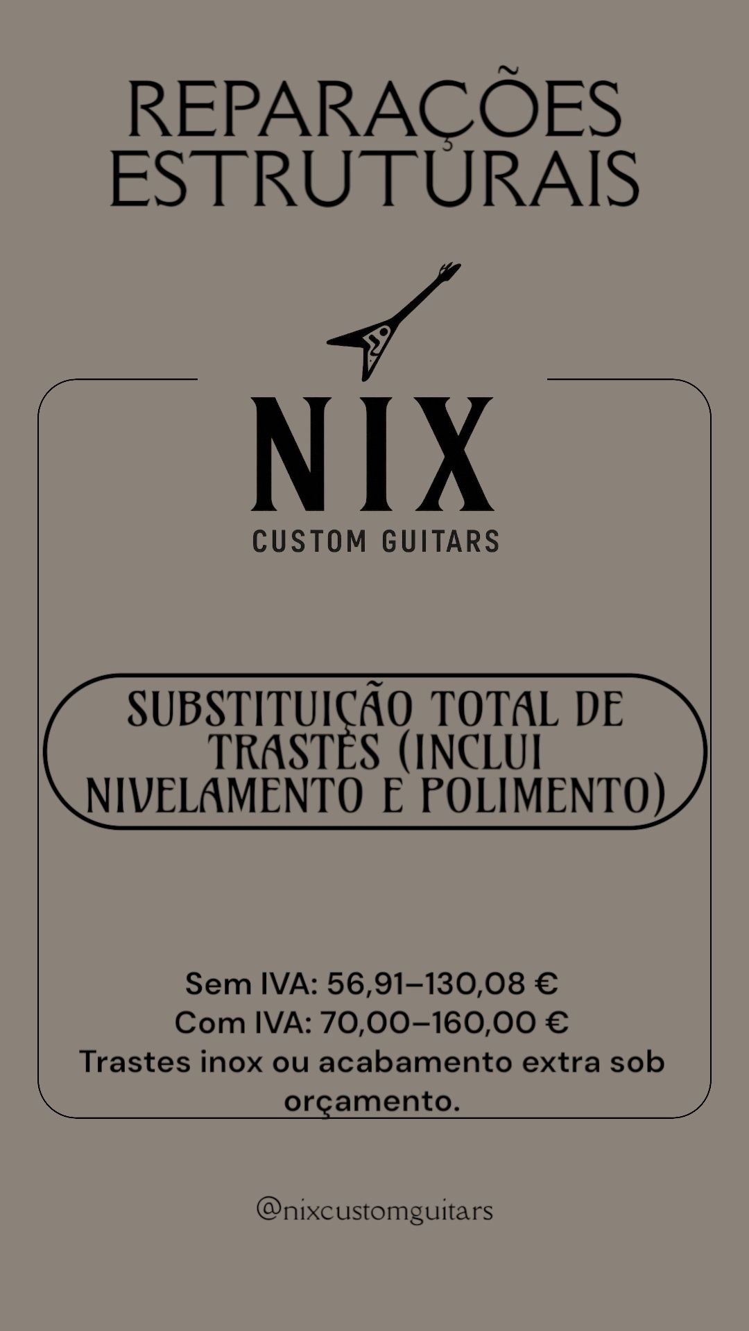 Luthier Guitarras | Eletrónica e Setup com Qualidade Profissional