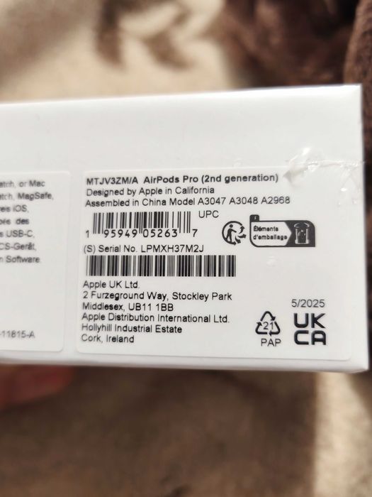 Auriculares Apple AirPods Pro (2.ª geração) com Caixa MagSafe (USB‑C)