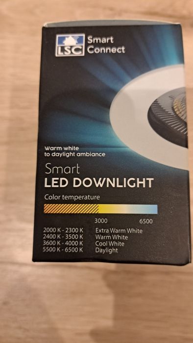 Oczko LED Smart Connect Białe 4 szt.