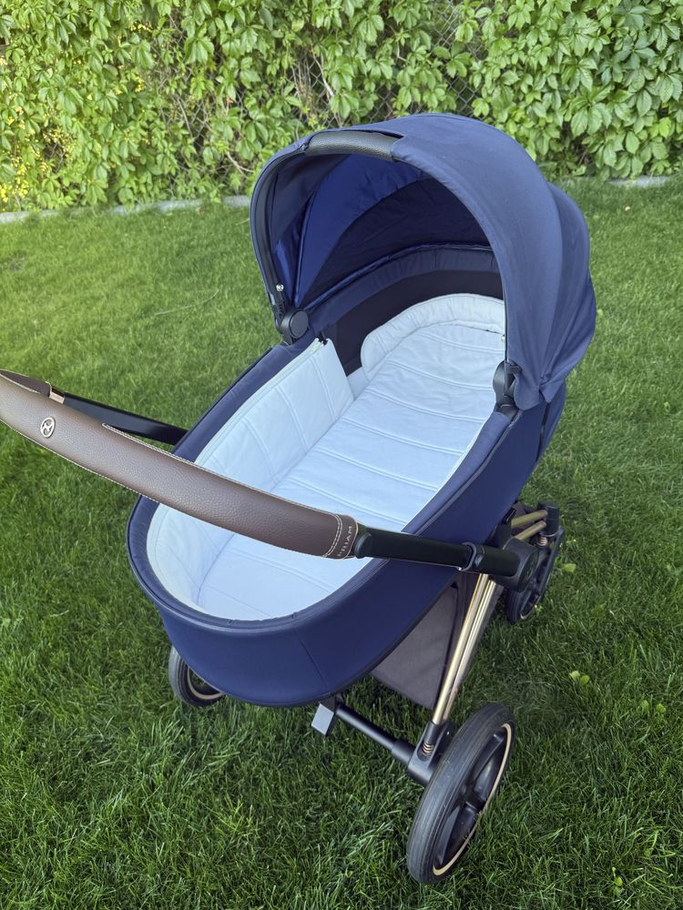 Wózek 3w1 Cybex Priam 2.0 Indigo Blue-Rezerwacja do 10.08