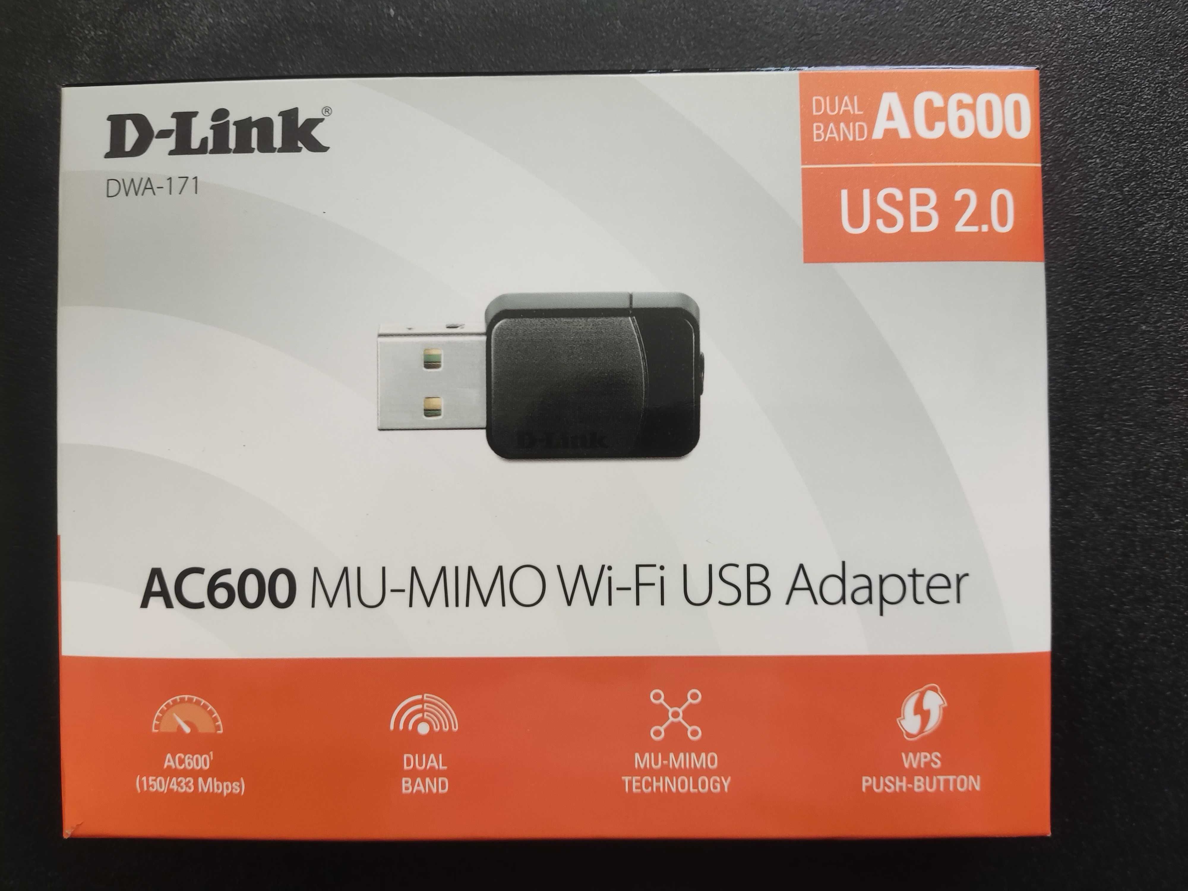 Pen Wi-fi USB AC600 D-Link