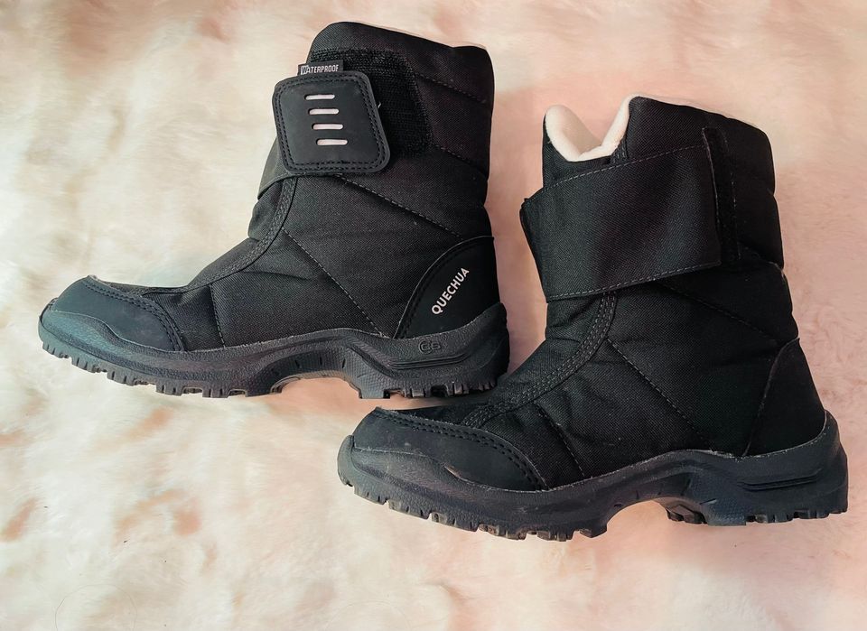 Buty śniegowce dziecięce, Quechua, rozmiar 34