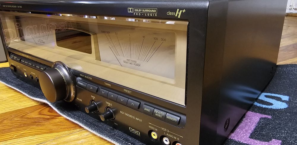 Technics SA-TX50 THX Amplituner AV+oryginalny pilot-bdb. stan