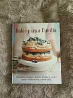 Livro bolos para a família