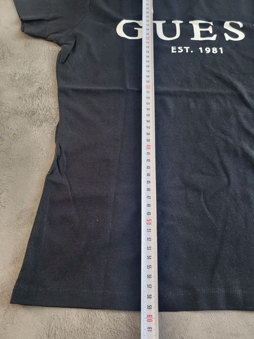 Guess est 1981 nowa oryginalna koszulka damska rozmiar S czarna