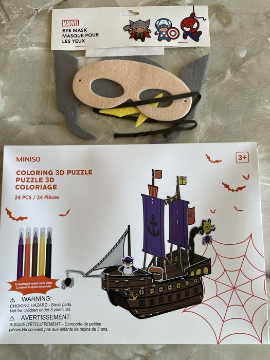 Miniso marvel 3 d пазл набор для творчества