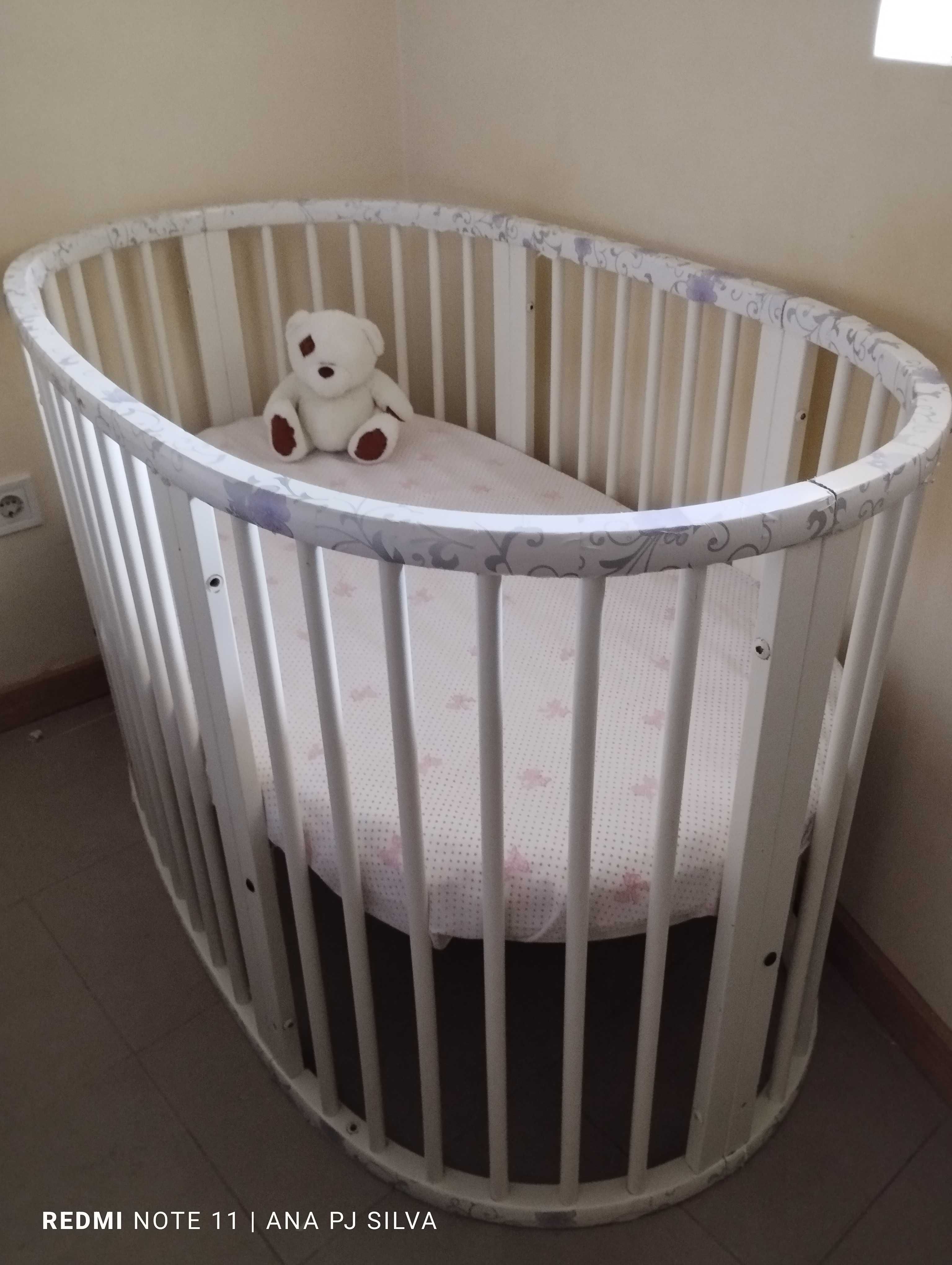 Berço de madeira para bebe